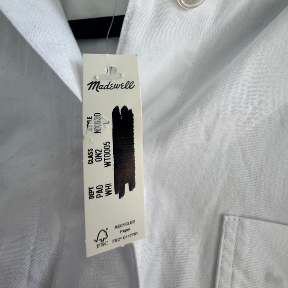 Madewell Oversized Button-Up Shirt - Picture 4 of 4